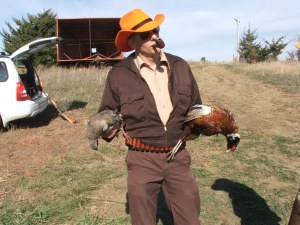 A Chukkar and a Pheasant